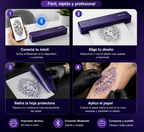 Impresora Inalámbrica Portátil para Plantillas de Tatuajes
