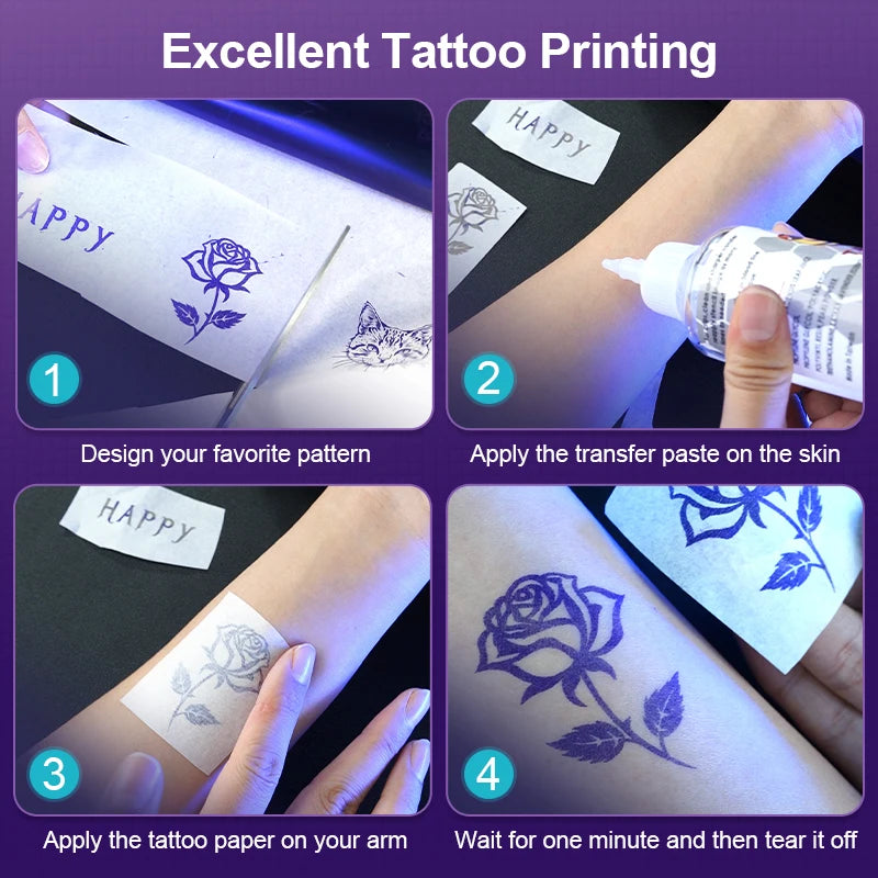 Impresora Inalámbrica Portátil para Plantillas de Tatuajes NETUM
